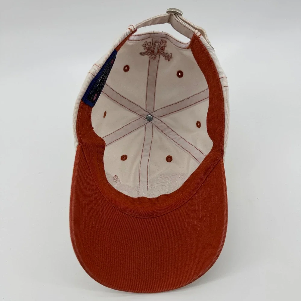 Top of the World Hat Women OSFA Cream Texas Girl‎ Longhorn Floral Baseball Cap